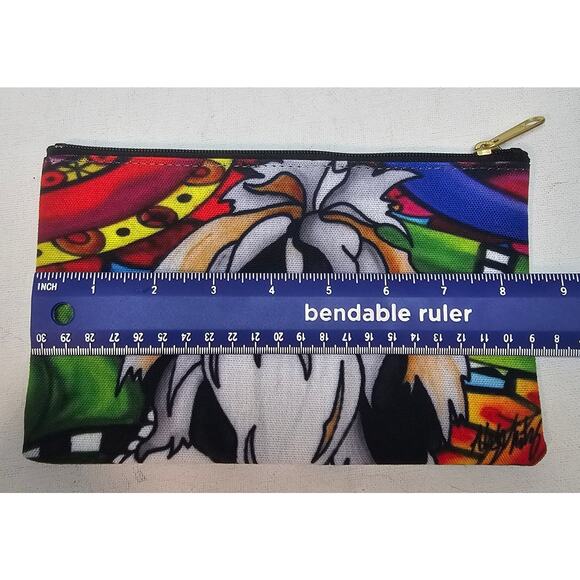 Shih Tzu NWOT Bundle Pouch bags By Artist Alyson Whitney Pop Art Dog Lover Fun - Picture 4 of 10